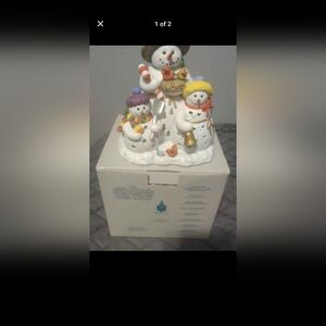 Party Like Snowbell Family Tea Light Holder With Box